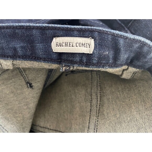 Rachel Comey 0 Jeans Pursue High Waist Crop Flare Pants Dark Wash - Picture 12 of 13